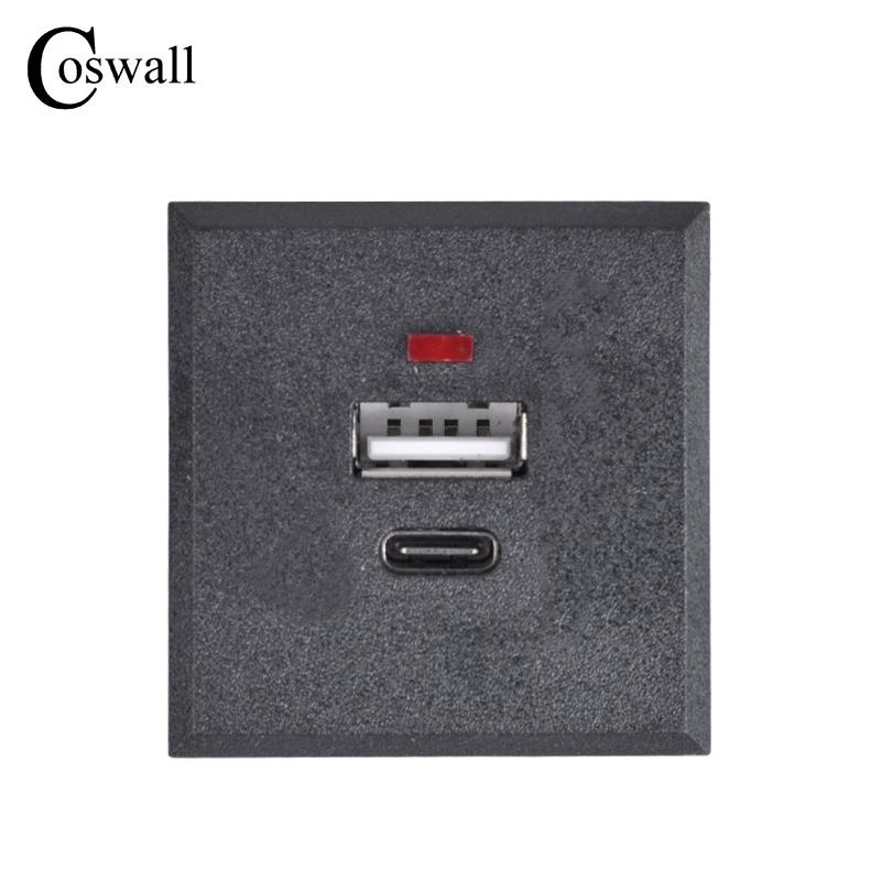 Карточная встроенная USB-зарядная розетка Type-C настенная настольная скрытая розетка производитель прямые поставки