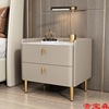 bedside cupboard bedroom household modern solid wood small-scale Simplicity Bedside cabinet Soft roll new pattern Side cabinet