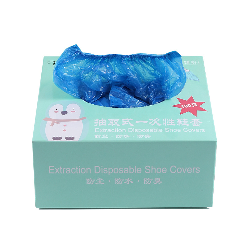 Cubierta para zapatos desechable, hogar, a prueba de polvo, antideslizante, impermeable, resistente al desgaste, cubierta de plástico transparente, venta directa de fábrica al por mayor