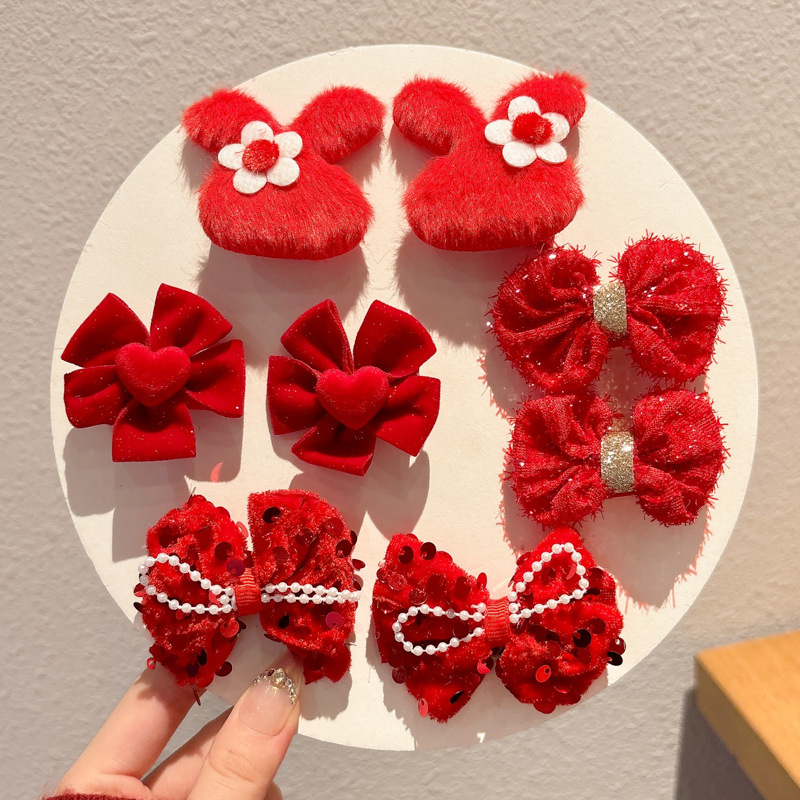 Peel de peluche para niños BB clip clip de peluche clip lateral para niñas lindas niñas toque de pelo para bebés