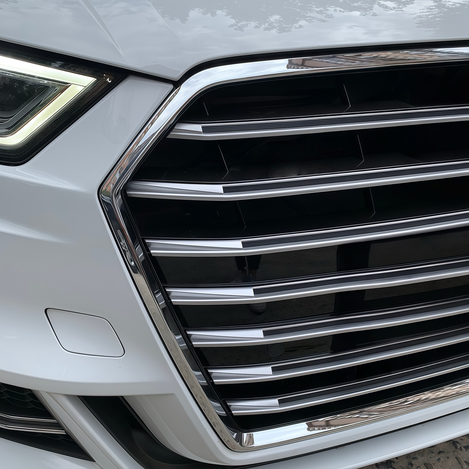 17-20, suitable for Audi A3, S3 front bumper, large front bumper, A3 modified to S3 style, front face