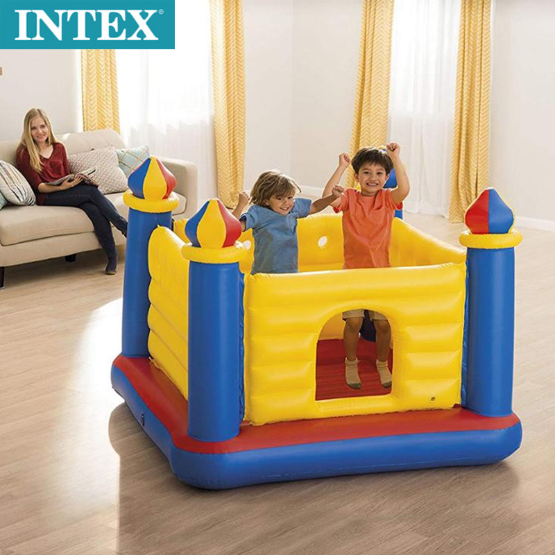 INTEX 48259 城堡跳跳乐 儿童充气 蹦蹦床 弹跳池 淘气堡