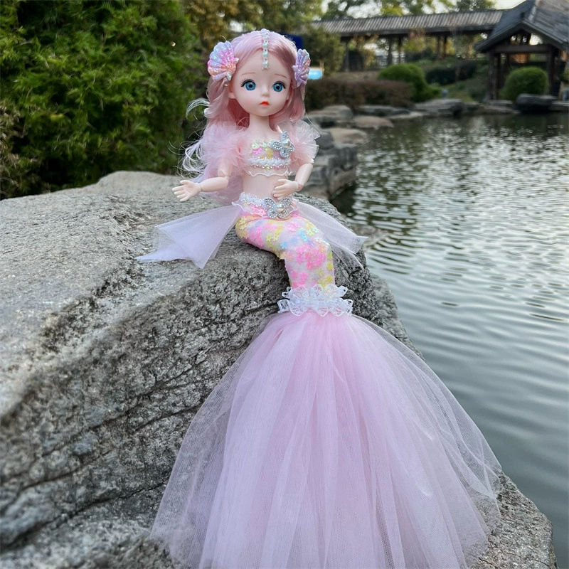 Doll, children's toy, 12 inch, mermaid, Birthday gift