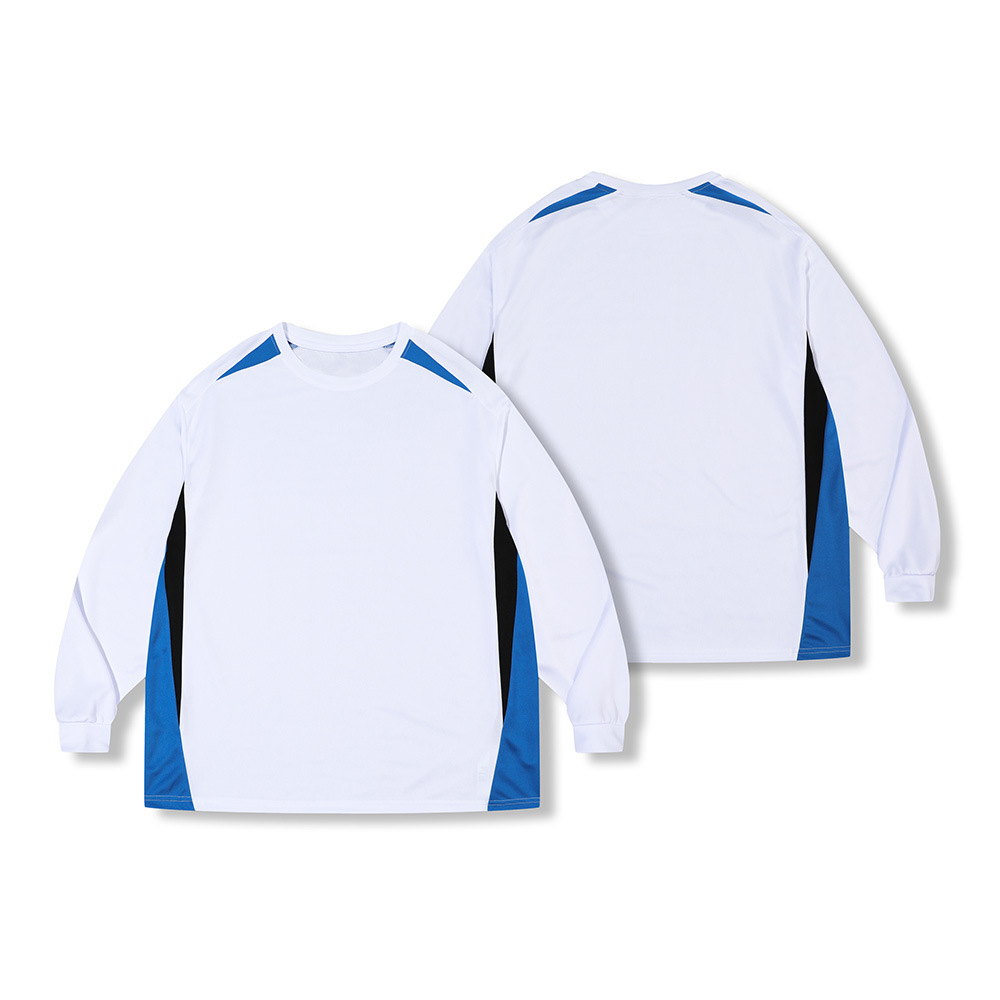 American Long Manges Shooter Boys Quick Seak Sports Calent Up Running Shirt Transpirable A Lot of Basketball Training