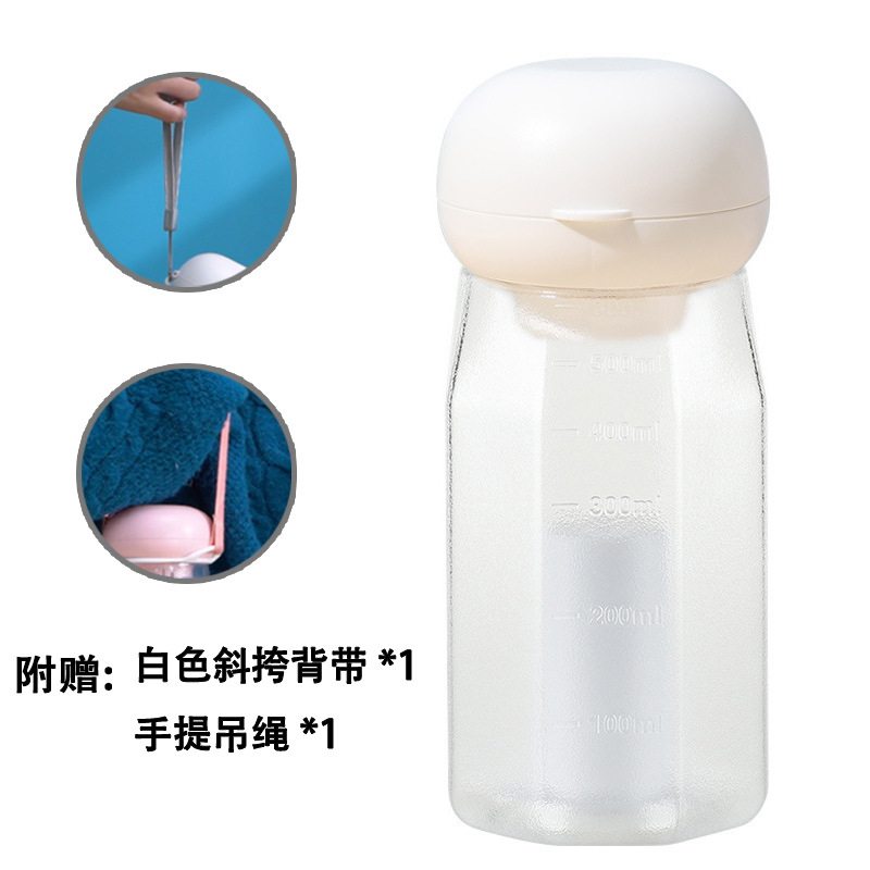 Mascota taza de agua crossbody gato y perro suministros hervidor portátil taza de agua para mascotas botella de agua potable resistente a altas temperaturas taza de agua para mascotas
