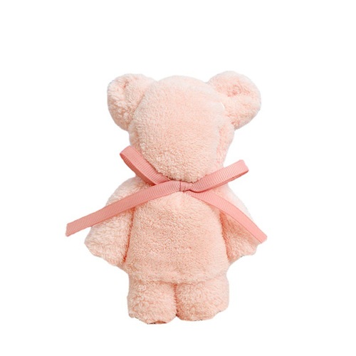 Bear towel square towel souvenir wedding full moon birthday return gift wedding candy wedding red gift gift wholesale