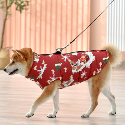 柴犬狗狗衣服冬裝泰迪博美比熊棉服中大型犬寵物秋冬加厚保暖馬甲