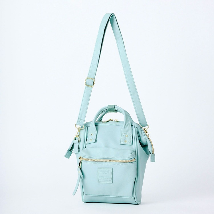 Japanese Rakuten Crossbody PU Leather Shoulder Mini Backpack For Men And Women Vintage Retro Clasp Bag_voghion.com