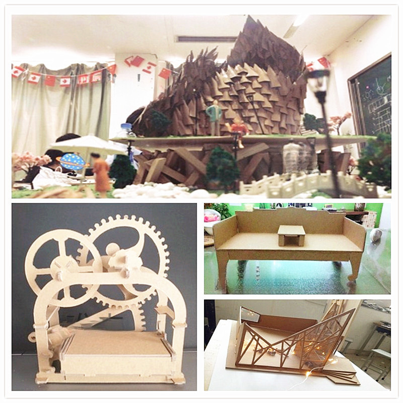 牛皮纸板 5种厚度 A2 A3 A4 A5尺寸 厚牛皮卡纸 手工硬壳纸平直销