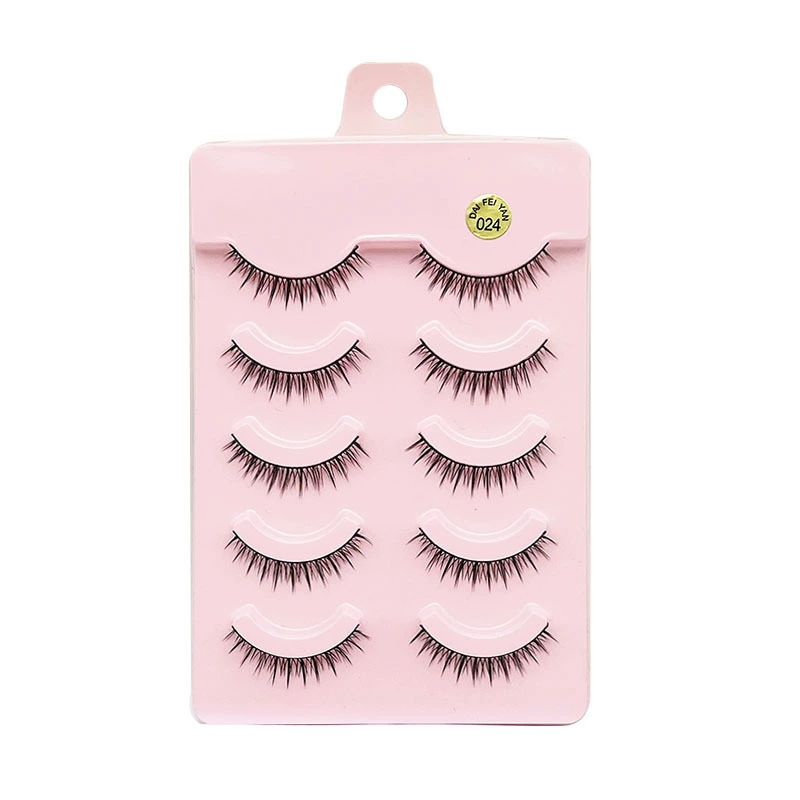 Realistic false eyelashes, short comics, for every day, wholesale