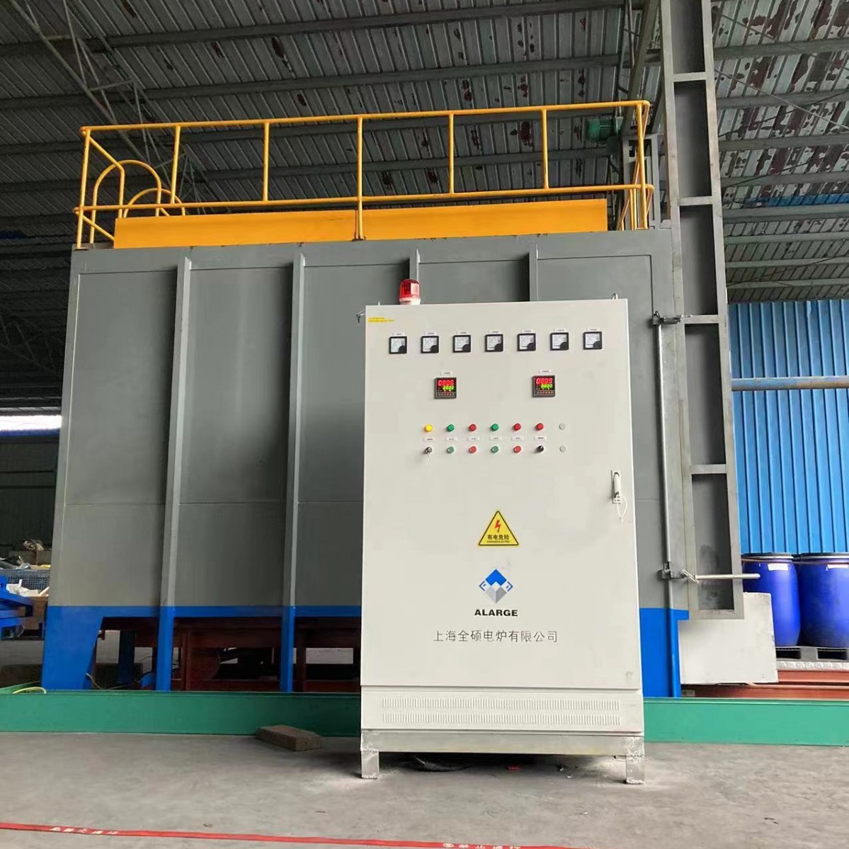 全硕1400度高温台车式电阻炉厂家源头产电动推车台车炉