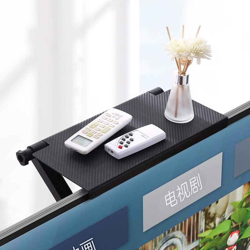 Desktop Computer Monitor Tray Storage Rack Desktop Office Desk New Storage Tray Stand Base Rack