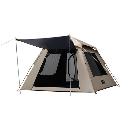 Adventure Outdoor Camping Tarp Tent Combo Automatic Convenient Folding Waterproof Picnic Camping Gear Set