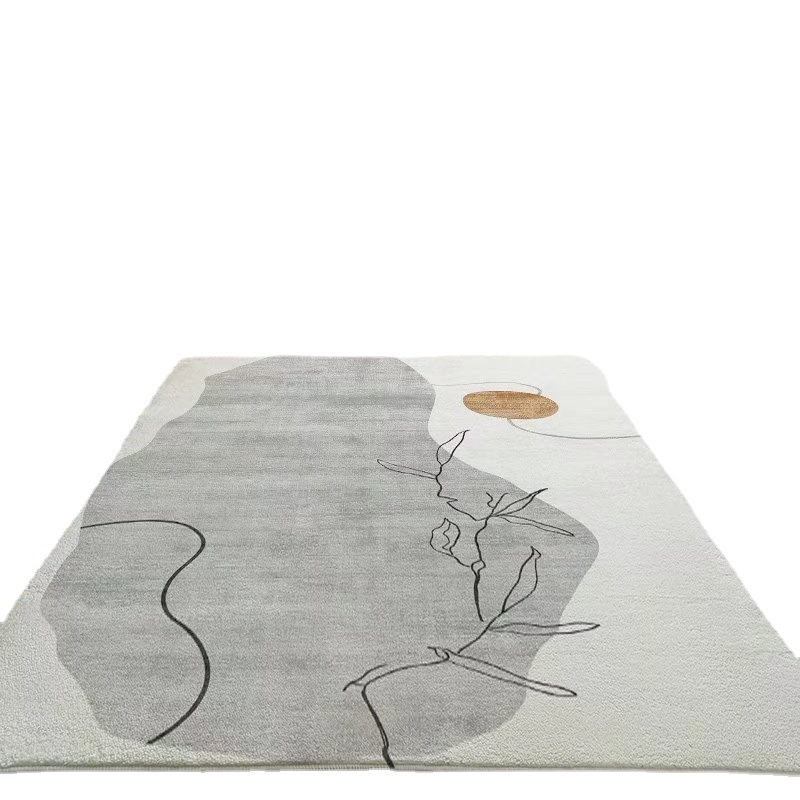 Carpet made of faux fur for living room, sofa for home use for bedroom, simple and elegant design 5