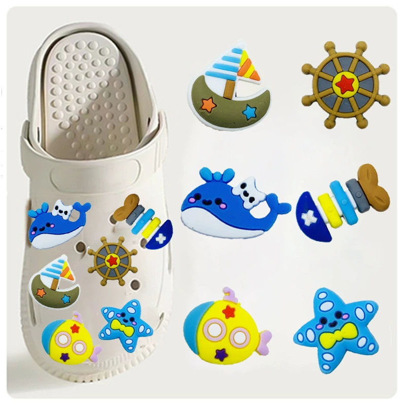 Новая модель морской пещерной обуви обуви аксессуары обувь аксессуары DIY пещерной обуви обувь обувь декоративная застежка обувь аксессуары обувь застежка