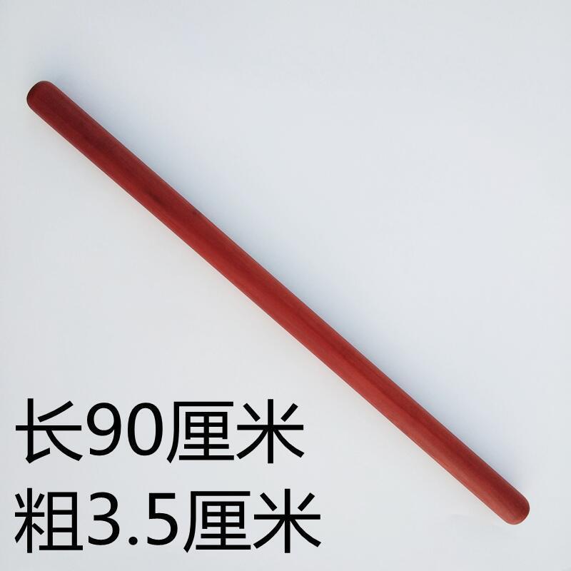 Cardíaco rojo de madera de jujube rodillo de fideos rodillo de fideos casero rodillo de fideos de madera sólida rodillo de fideos comercial rodillo de fideos no de madera de pera tamaño pequeño pellizco