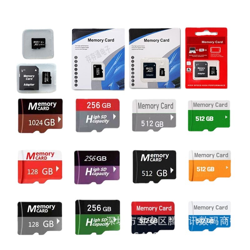 1024gb対外貿易sdカード拡張メモリカード1tb 2tb 64g高速128gアップグレードtfカード256g 512g|undefined