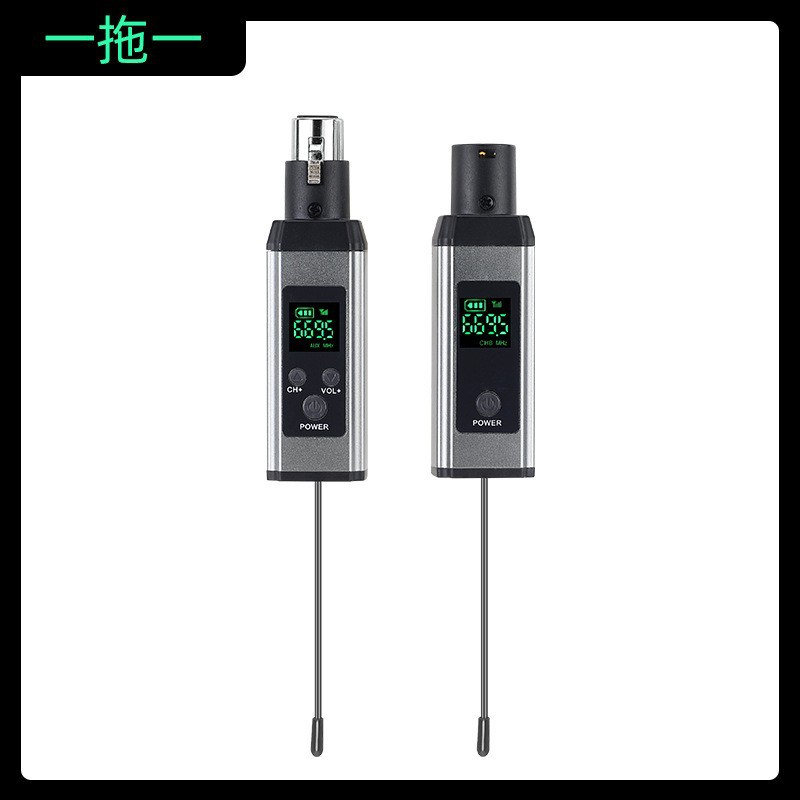Sistema de Granada de metal inalámbrico transfronterizo de segmento U cableado a condensador inalámbrico/soporte de micrófono de bobina móvil 48V fuente de alimentación image 6