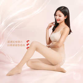 跨境春夏薄款天鹅绒连裤袜无痕蝴蝶档丝袜防勾丝袜光腿神器连脚袜