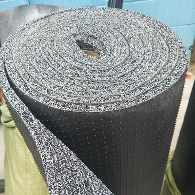 Universal Foot Pad Ring Floor Mats Pvc Anti-Slip - black-gray-20mm-thick-nail-bottom-12m-x-9m