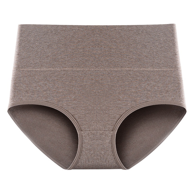 Cintura alta color Algodón puro algodón antibacteriano vientre contracción más tamaño mujer gordita niña algodón mujer embarazada niñas calzoncillos