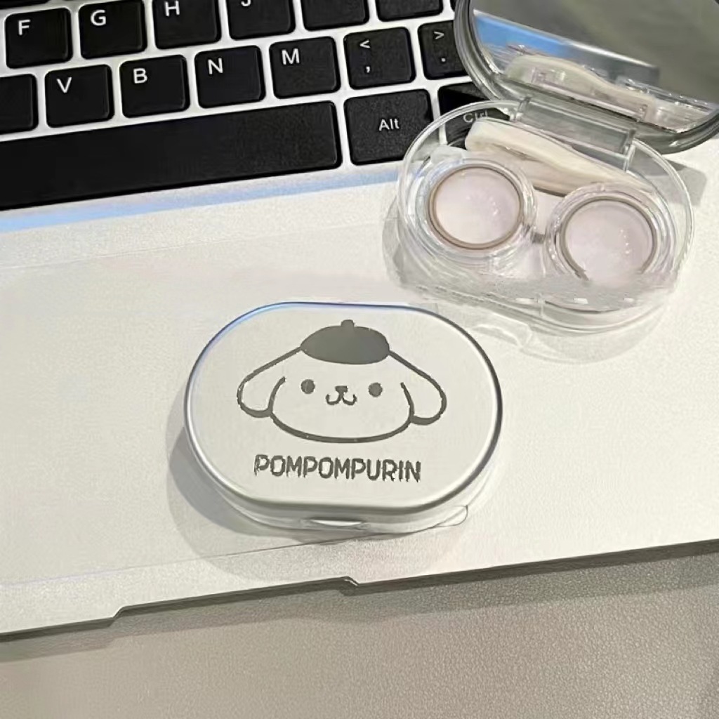 Sanrio peine portátil con colgante mini diente suave portátil plegable estudiante bangs peine