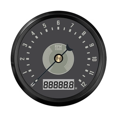 85mm Retro Tachometer with Adjustable tachometer