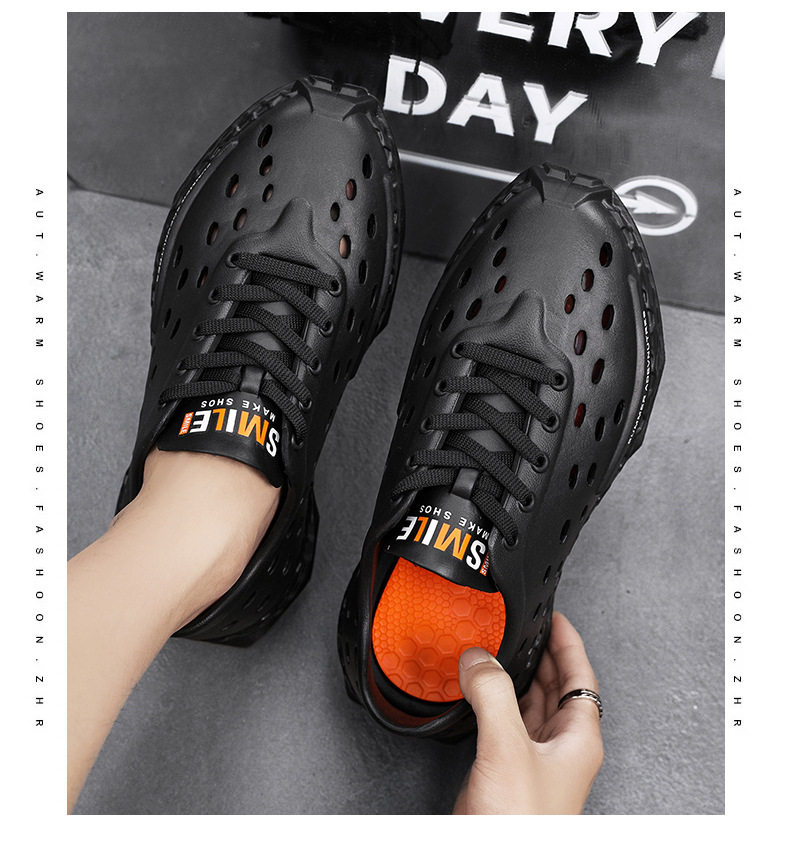 Comfortable Couple's Clogs Non-slip Outdoor Beach Slippers Men_voghion.com
