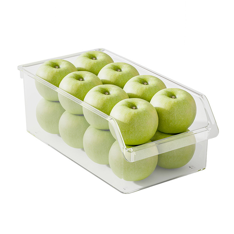 食品級冷蔵庫収納ボックス鮮度保持ボックスキッチン野菜果物専用整理神器冷凍卵餃子ボックス|undefined