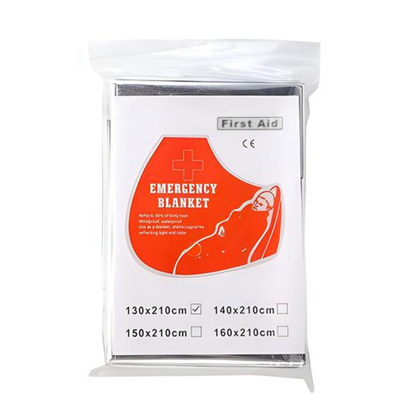 Wholesale Cold-Proof Survival Insulation Blanket for Camping Earthquake Life-Saving Disposable Radiation-Proof Emergency Blanket Anti-Scratch Emergency Blanket