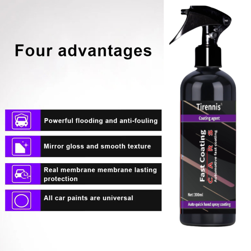 Automobile coating agent car paint coating agent crystal glass water drive spray coating wax nano coating liquid car wax
