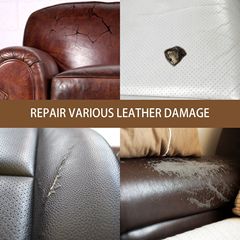 Jaysuing Leather Color Restorer, Leather Jacket & Shoes Dye, Leather Revitalizer, Automotive Leather Seat Crack Repair