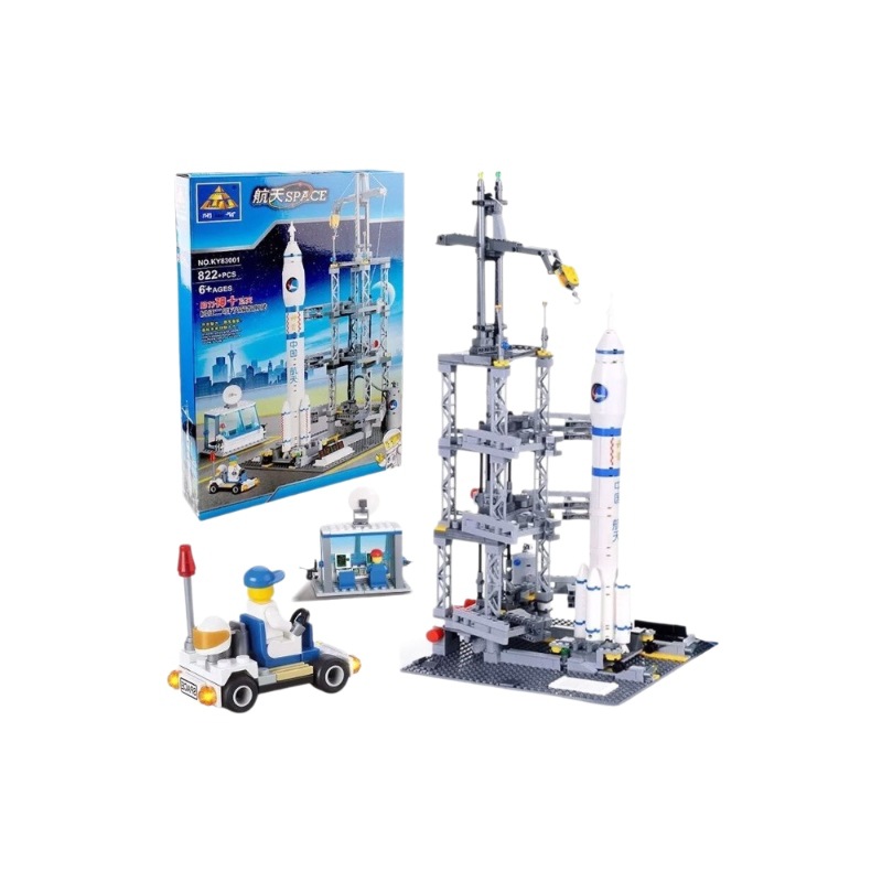 KaiZhi - Bloques de Construcción de Modelos de Cohetes Espaciales, Satélites y Naves Espaciales, Juguetes Educativos de Ciencia y Tecnología para Niños image 6