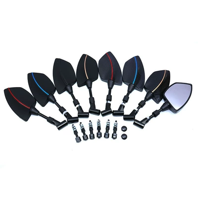 Motorcycle Modification Accessories Universal Tomahawk Style Rearview Mirror Small Knife Mt Electric Vehicle Rearview Mirror Reflector
