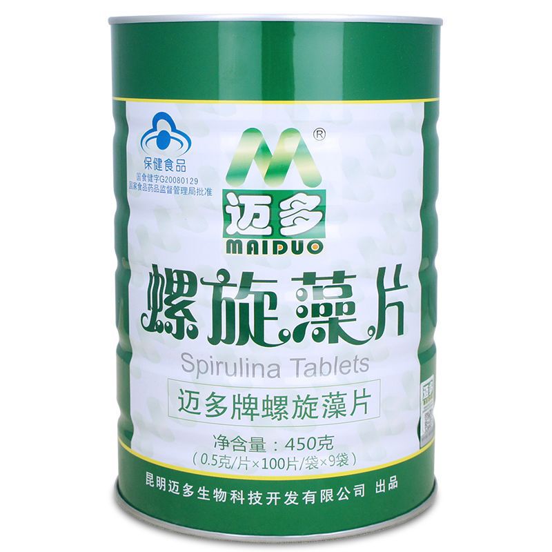 Maido Spirulina Tablets 900 Tablets Spirulina from Chenghai Lake in Lijiang, Yunnan