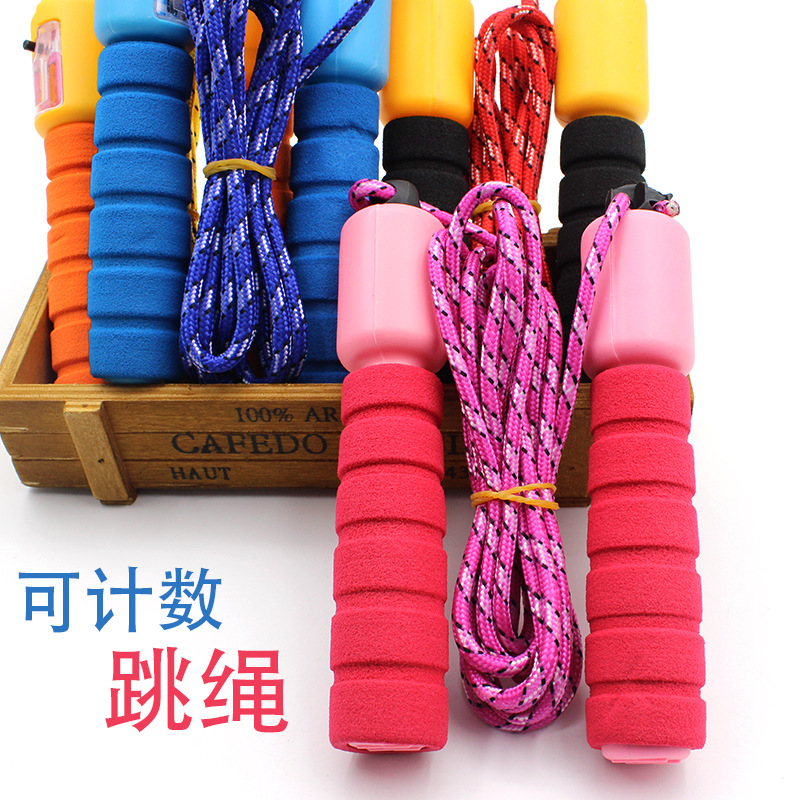 professional sports woven jump rope for men and women for teaching…