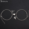 Magnetic bracelet for beloved stainless steel heart shaped suitable for men and women, 2021 collection, simple and elegant design