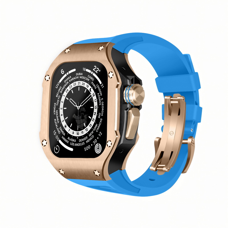 Para iwatch ultra49 reloj correa de Apple Correa protectora Shell 316L Acero inoxidable Richard cambiado al traje