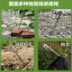 High hardness stainless steel ground nail outdoor camping tool multi-function Hammer Suit high strength camp nail canopy fixed
