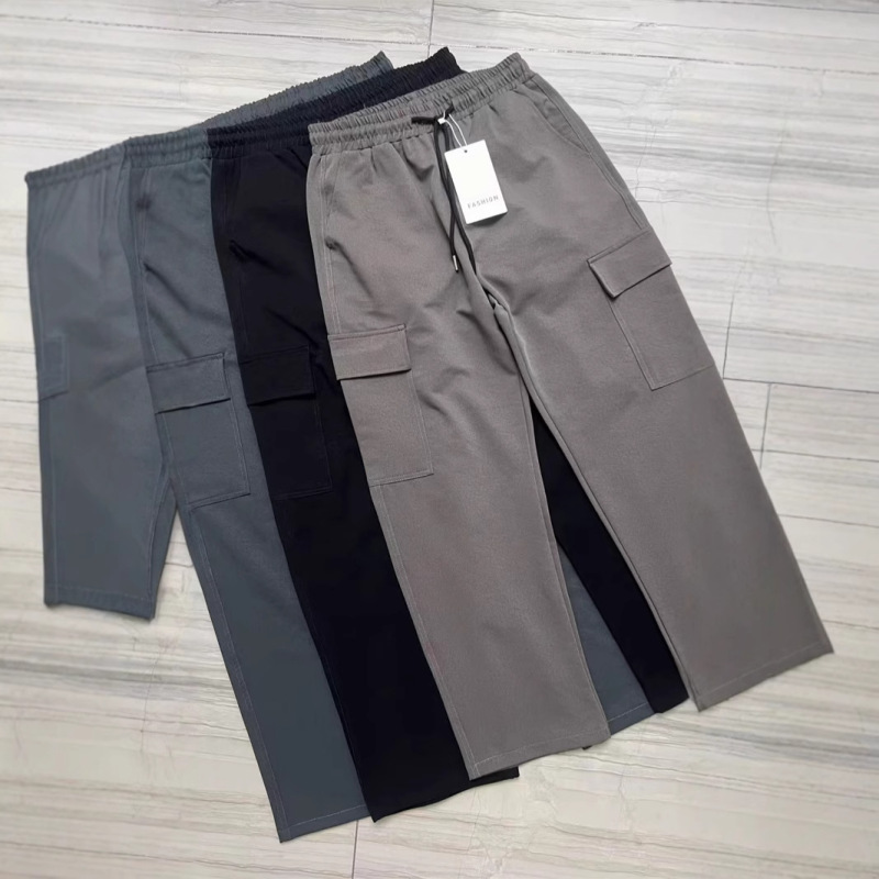Cross-Border Clothing Wholesale Outdoor Casual Sports Pants Long Pants Loose Elastic Waist Men's Casual Pants Cargo Pants Cross-Border Clothing Wholesale Outdoor Casual Sports Pants Long Pants Loose Elastic Waist Men's Casual Pants Cargo Pants