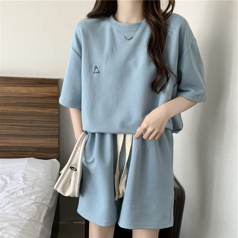 파란색