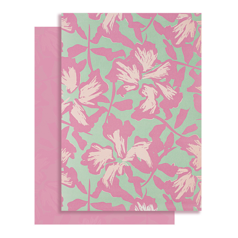 Floristería Papel de ramo Papel de embalaje de abanico de arte Papel de arte de mármol impermeable grueso Lote de material de embalaje de flores image 6