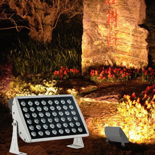 led projection light exterior wall bridge beam high power 48W wall washing projection light garden landscape tree light outdoor spotlight