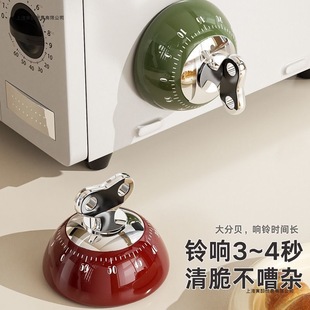 Cute Magnetic Timer Refrigerator Countdown Reminder Kitchen Mechanical Clockwork No Battery Required Home Learning Model