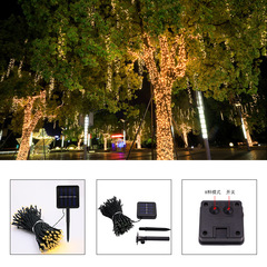 LED solar string lights Christmas holiday lights garden decoration lights outdoor lighting waterproof string lights