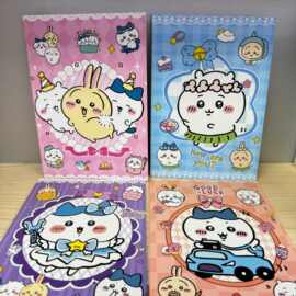 卡通A5订本可爱笔记横线线圈本文具礼品本子抄写本