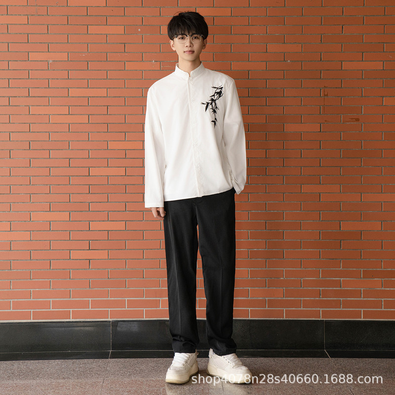 国风中式初高中大学生汉服诗歌朗诵合唱运动会演出服朗诵毕业班服|undefined