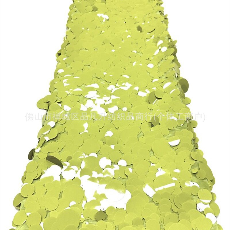 Tela de malla de pañuelo redondo superpuesta tridimensional pañuelo de cola de pescado vestido de boda cena vestido de brindis vestido de tela