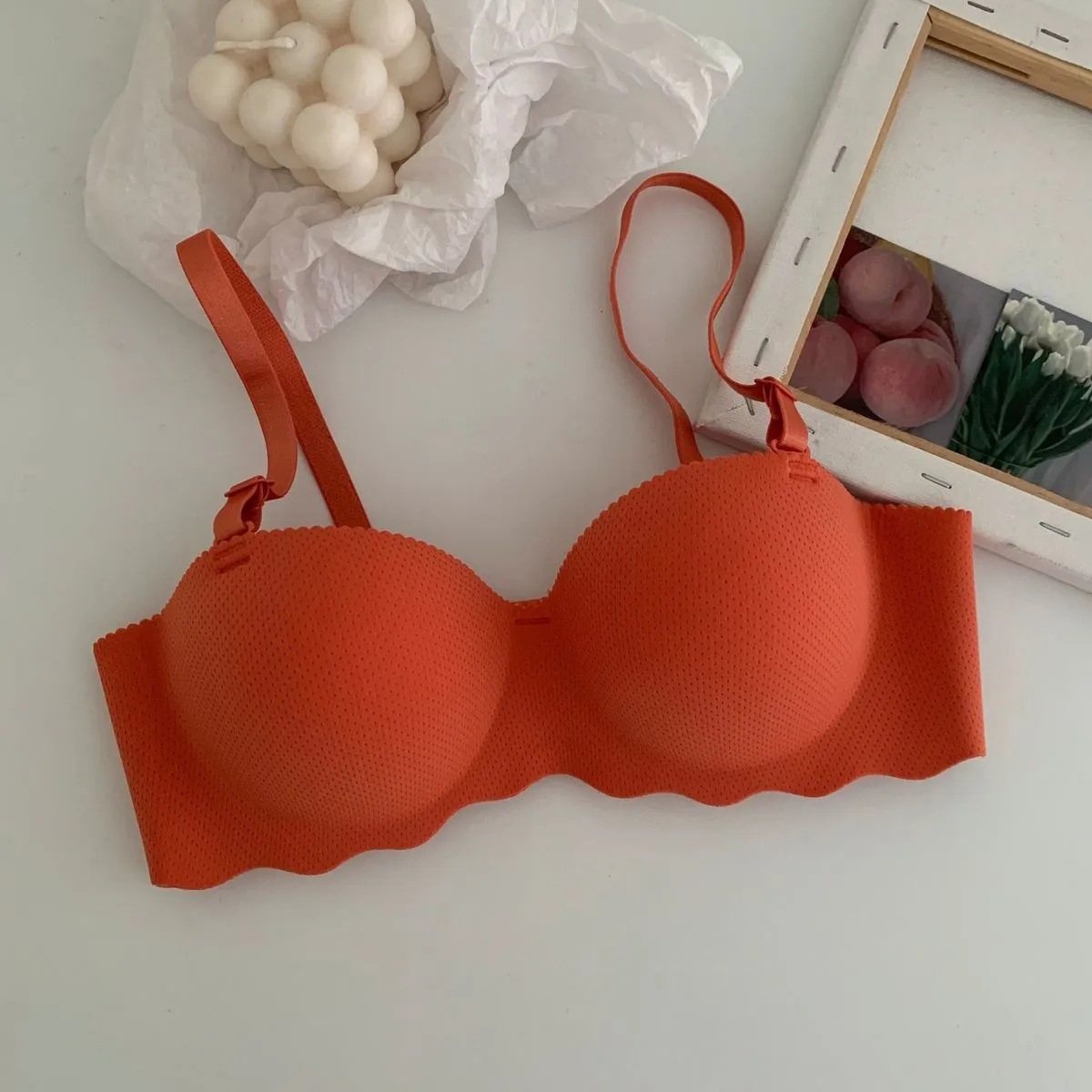 주황색