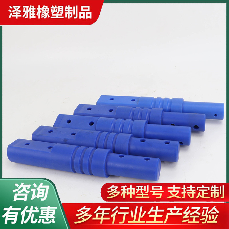 厂家供应PA6尼龙棒 带孔PA6圆形工程塑料棒 彩色纯料尼龙挤出棒